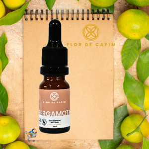 Óleo Essencial de Bergamota – Citrus bergamia – 10ml